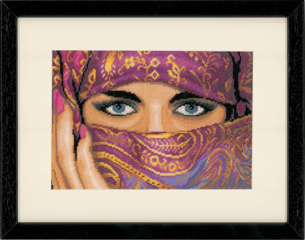 Moorish Woman - Small - Cross Stitch Kits by LANARTE - PN-0008053